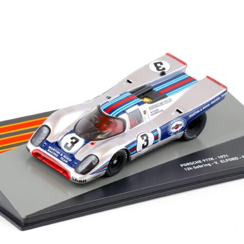 1:43 Altaya Porsche 917K 12h Sebring 1971 MARTINI #3 Elford/ Larrousse