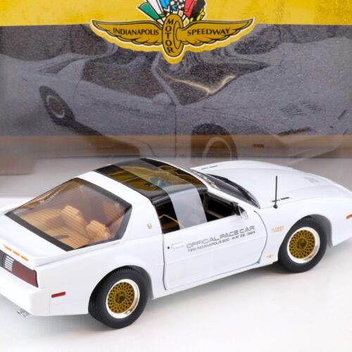 1:18 Greenlight 1989 Pontiac Firebird TTA Turbo Trans Am Official Pace Car white