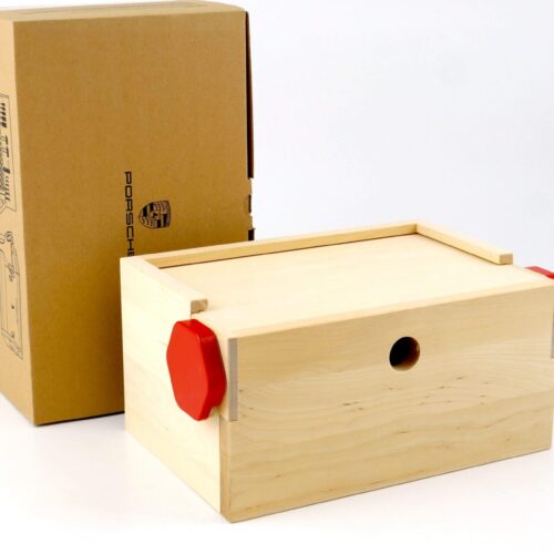 Original Porsche Drivers Selection Race Track Starter Set Holzspielzeug Rennbahn