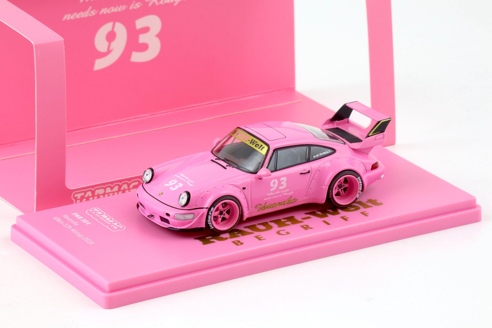 1:43 Tarmac Works Porsche 911 964 RWB Rauh-Welt Veronika idlers 12h Motegi 2016