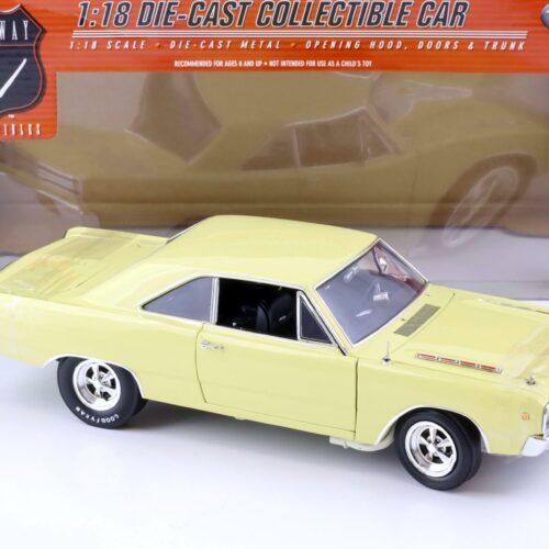 1:18 Highway61 Dodge Dart Coupe 1968 yellow