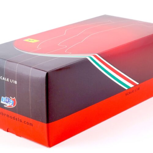 1:18 BBR Ferrari F12 TDF Azzurro Dino blue / white + yellow stripe Diecast