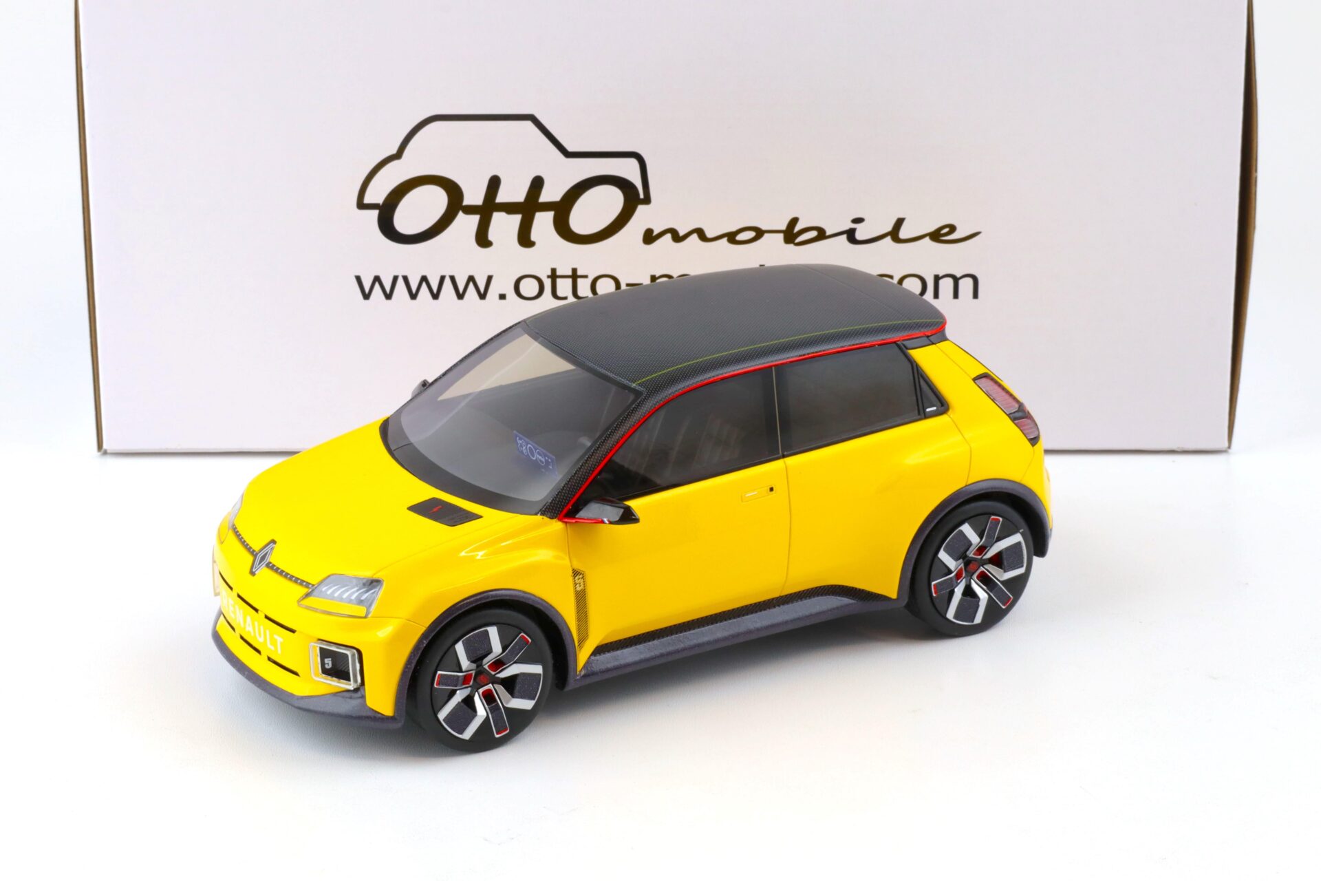 ID 78053 orig.jpg 1:18 OTTO mobile OT406 Renault 5 E Tech Electric Prototype yellow 2021