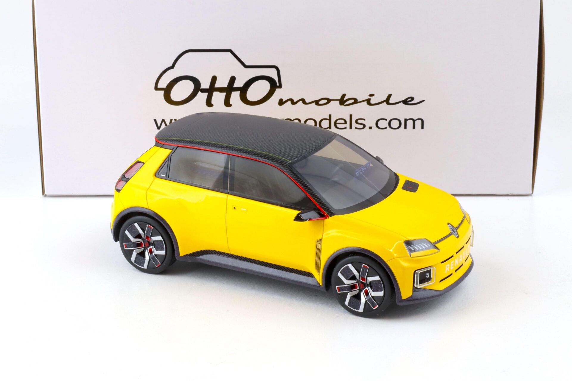 1:18 OTTO mobile OT406 Renault 5 E Tech Electric Prototype yellow 2021