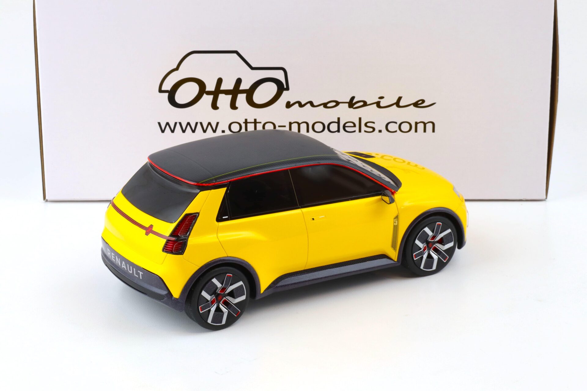 1:18 OTTO mobile OT406 Renault 5 E Tech Electric Prototype yellow 2021