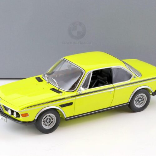 1:18 Minichamps BMW 3.0 CSL Coupe yellow 1971 DEALER VERSION