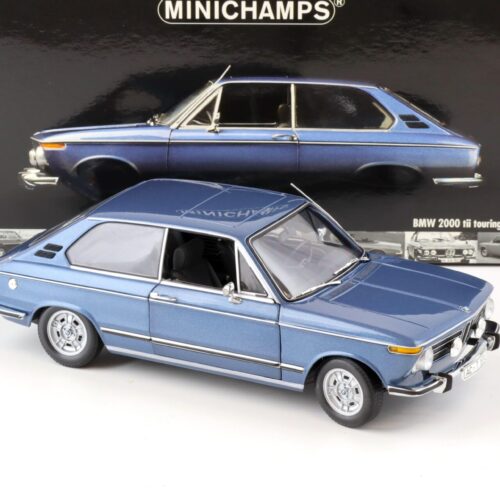 1:18 Minichamps BMW 2000 tii Touring 1971 blue metallic