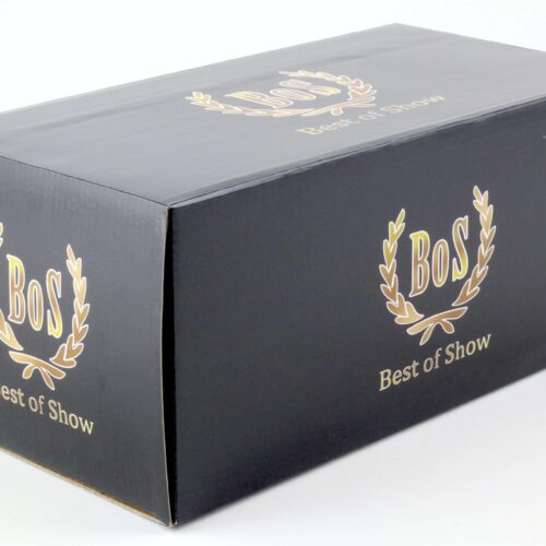 1:18 BOS-Models Opel Rekord C Schwarze Witwe #201 black