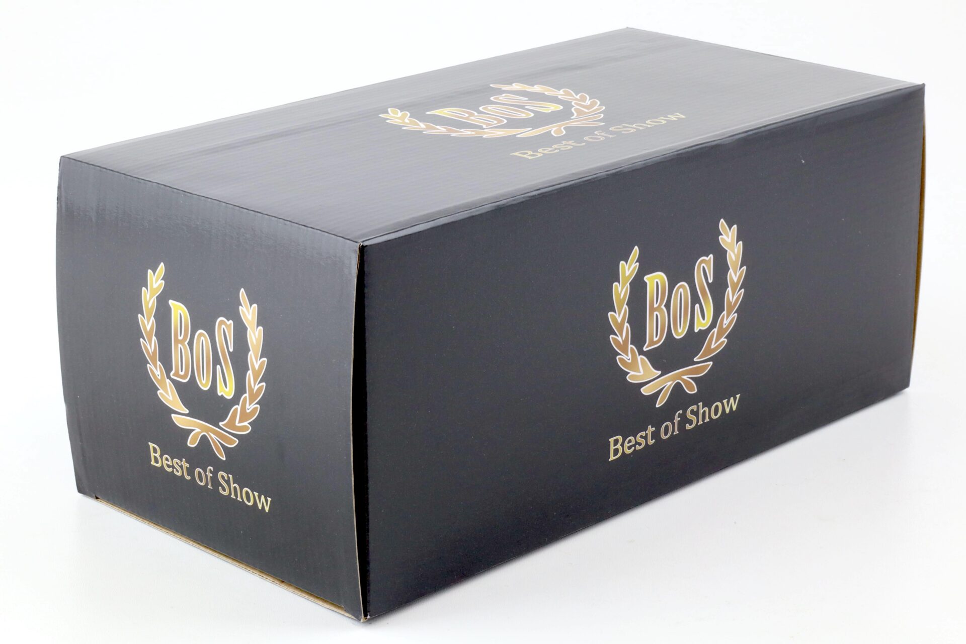 1:18 BOS-Models Opel Rekord C Schwarze Witwe #201 black