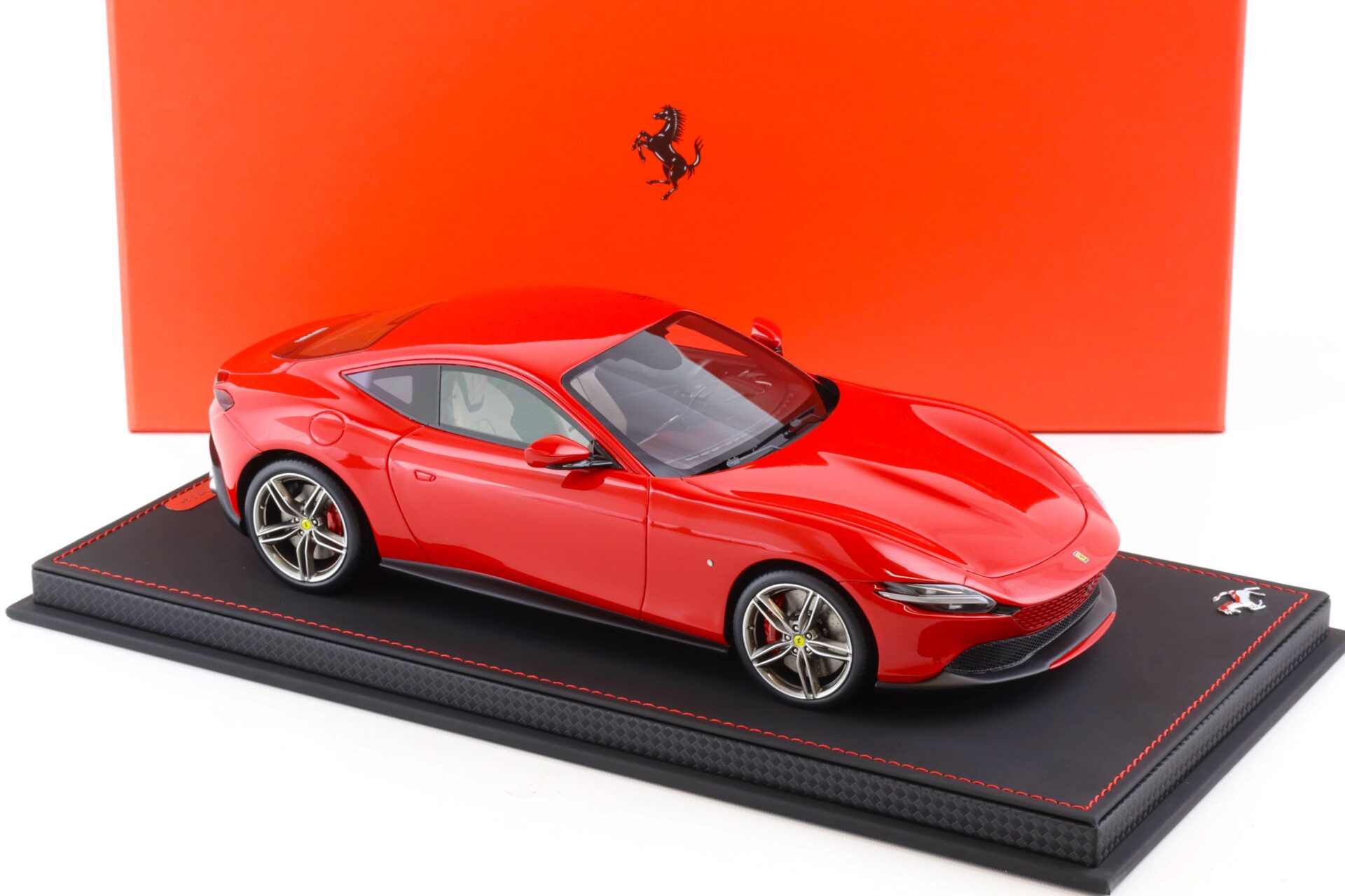 1:18 BBR Ferrari Roma Rosso Corsa 322 red P18185O - Limited 24 pcs.