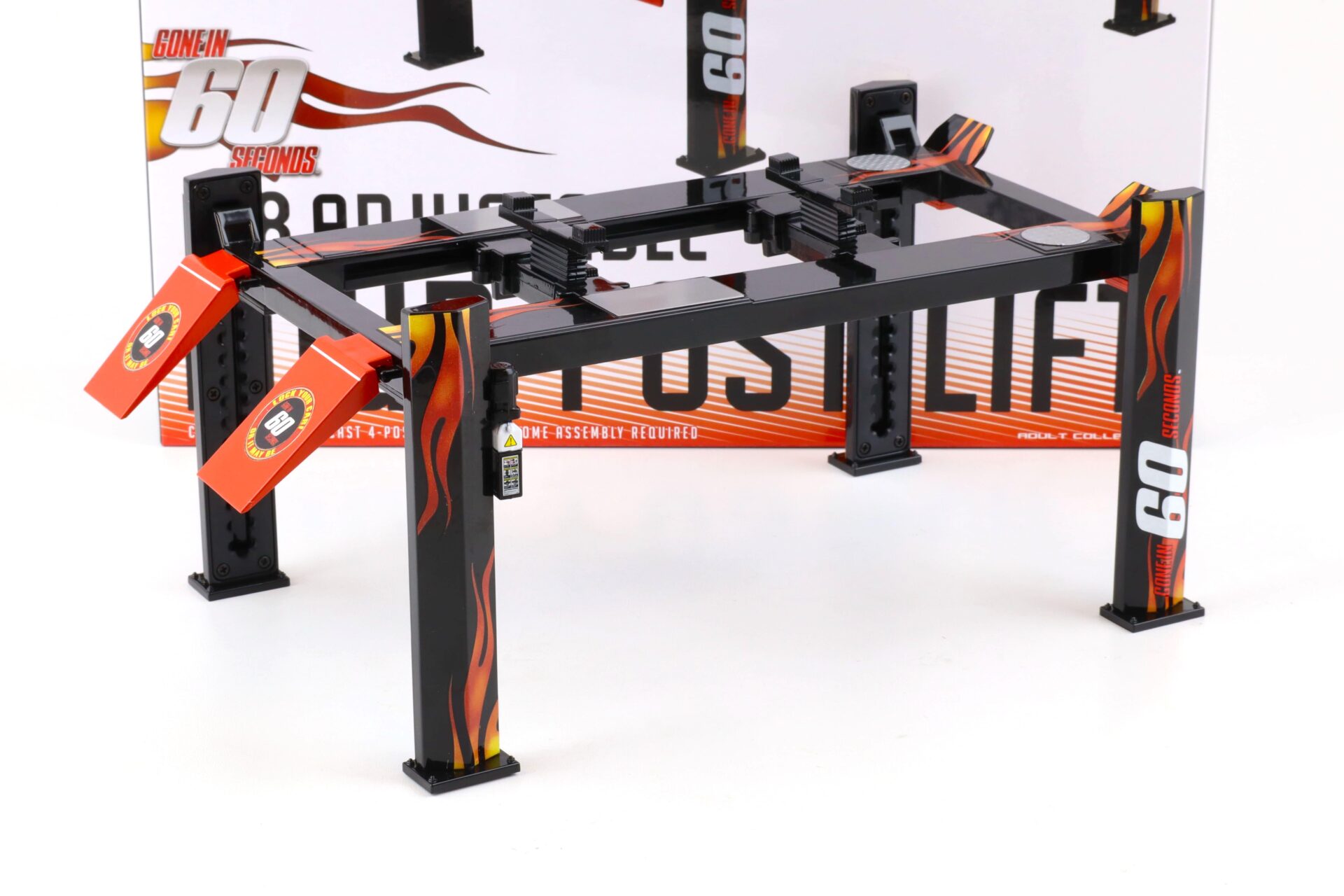 1:18 Greenlight Gone in 60 Seconds Adjustable FOUR-POST Lift Hebebühne Zubehör black