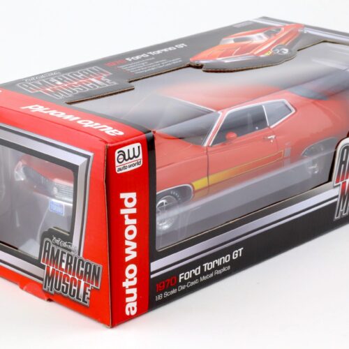 1:18 Auto World 1970 Ford Torino GT Coupe orange