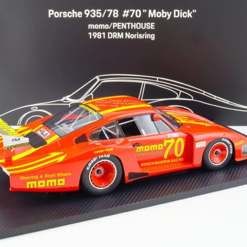 1:12 TSM Porsche 935/78 Moby Dick #70 DRM Norisring 1981 MOMO PENTHOUSE