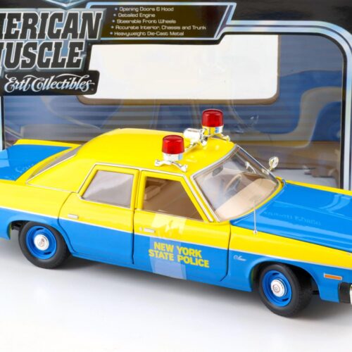 1:18 ERTL Elite Edition 1974 Dodge Monaco New York State Police yellow/ blue