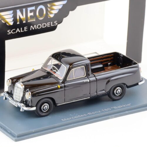 1:43 NEO Mercedes 180 Bakkie Pritsche black MCW Limited 300 pcs.