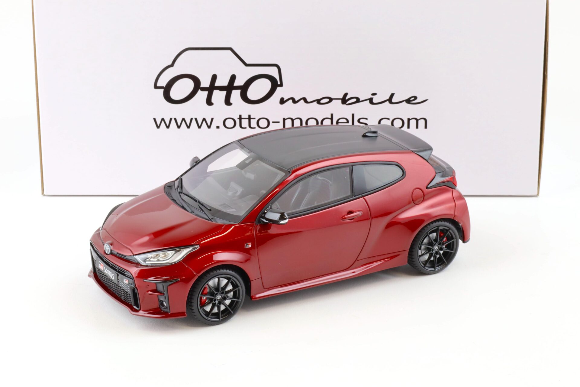 ID 80920 orig.jpg 1:18 OTTO mobile OT1003 Toyota Yaris GR red metallic/ black 2021