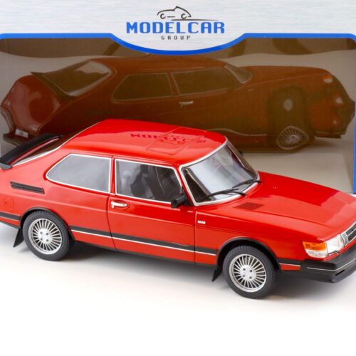 1:18 MCG Saab 900 Turbo 3-doors red 1981