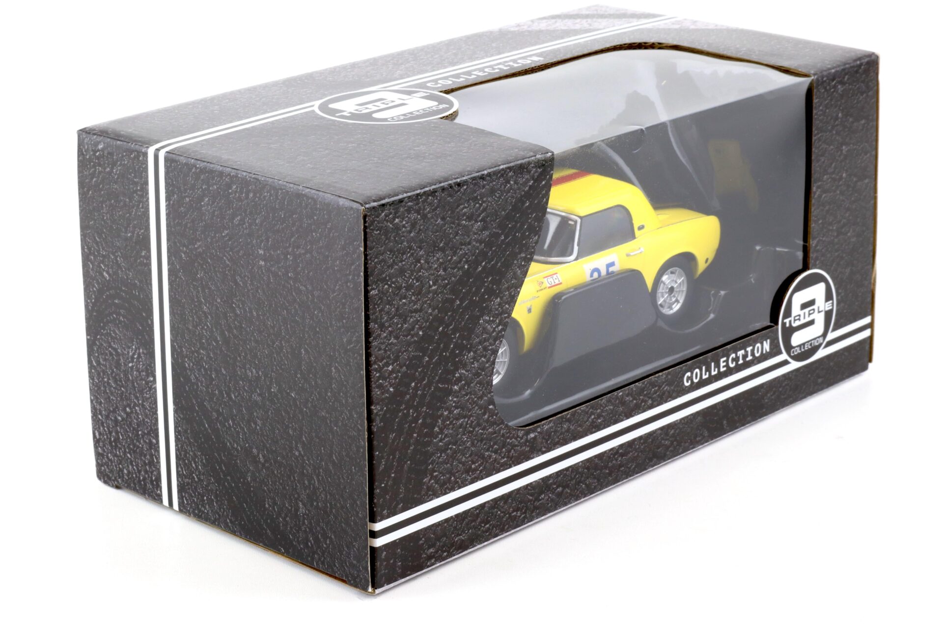 1:18 Triple9 Honda S800 closed Convertible Racing #25 yellow 1966