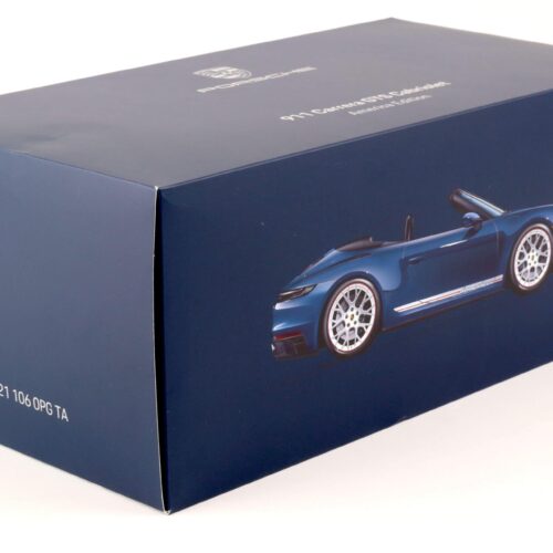 1:18 Spark Porsche 911 (992) Carrera GTS Cabriolet America Edition blue WAP DEALER