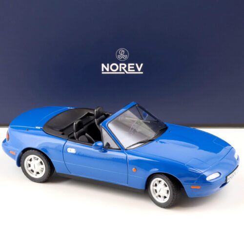 1:18 Norev Mazda MX-5 Roadster 1989 Navy blue - Limited 100 pcs.