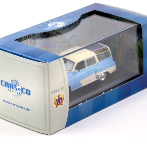 1:43 Cars&Co IST Wartburg 311-5 Camping light blue/ beige