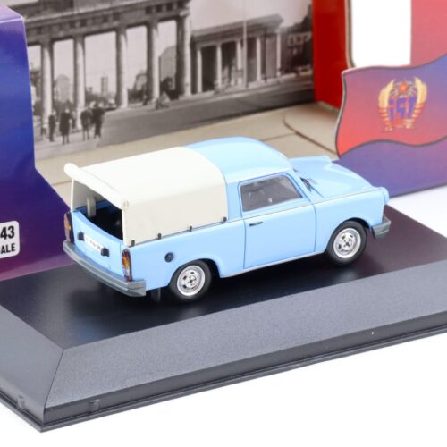 1:43 IST Models Trabant 1.1 Pick-Up closed 1990 blue