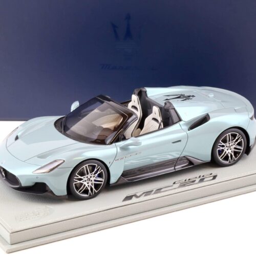 1:18 BBR Maserati MC20 Roadster 2022 Cielo Acqua Marina - Limited 250 pcs.