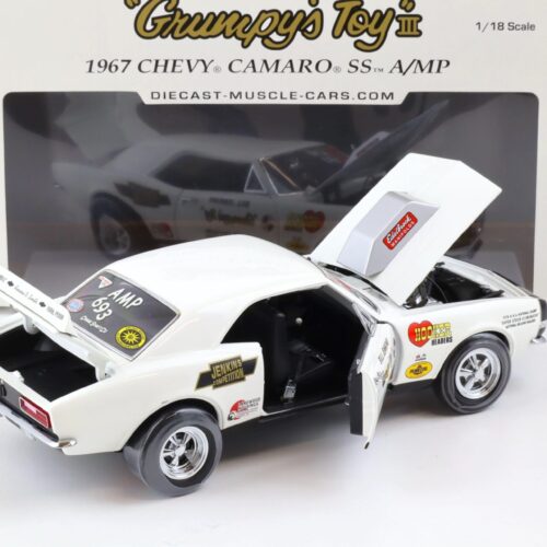 1:18 Precision 1967 Chevrolet Camaro SS A/MP GrumpyÂ´s Toy III Bill Jenkins white