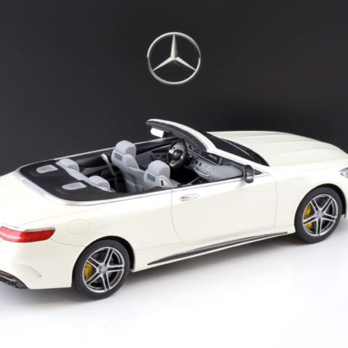 1:18 GT Spirit Mercedes S63 AMG Convertible designo diamond white DEALER VERSION