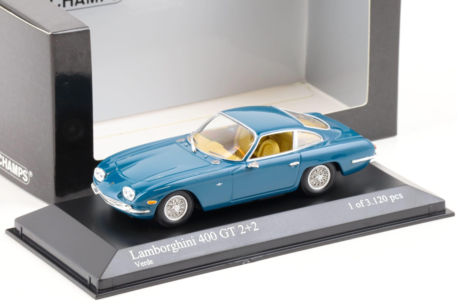 1:43 Minichamps Lamborghini 400 GT 2+2 Coupe Verde green