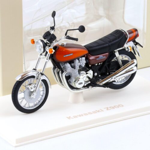 1:18 Norev 1973 Kawasaki Z900 Motorrad Bike brown/ orange 182031