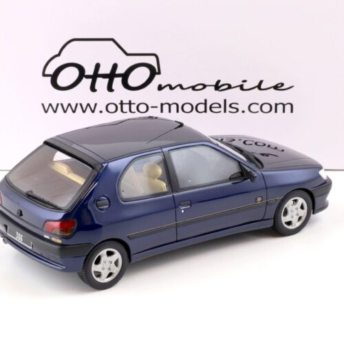 1:18 OTTO mobile OT385 Peugeot 306 Eden Park dark blue 1995 - Image 3
