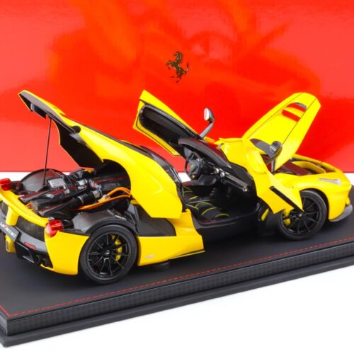 1:18 BBR Ferrari LaFerrari Aperta Giallo Tristrato/ special wheels Diecast - Limited 84 pcs.