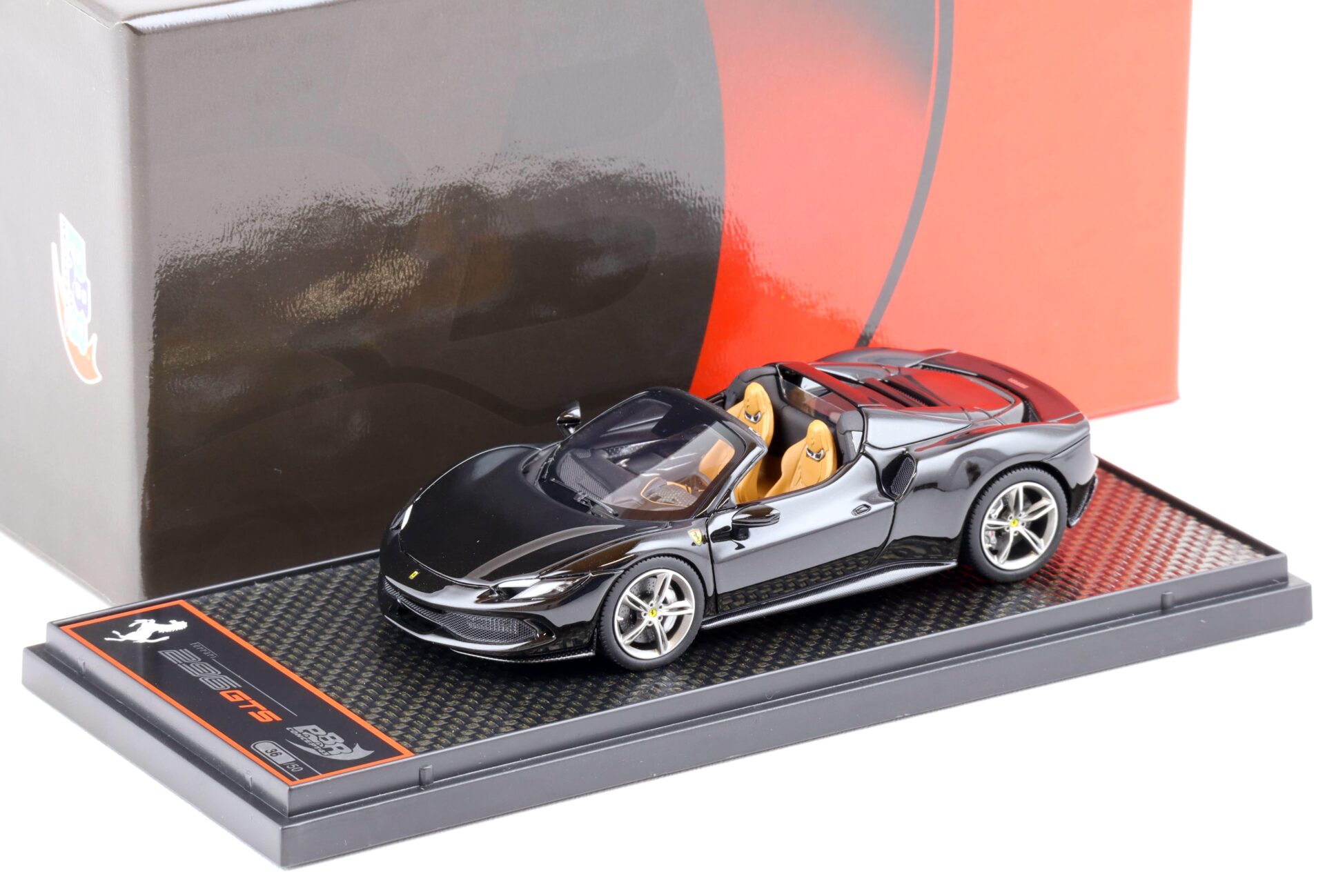 ID 83553 orig.jpg 1:43 BBR Ferrari 296 GTS Spider New Daytona black - Limited 50 pcs.