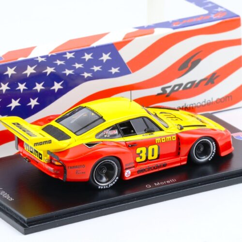 1:43 Spark Porsche 935 - 2nd Portland 1978 G.Moretti #30 MOMO