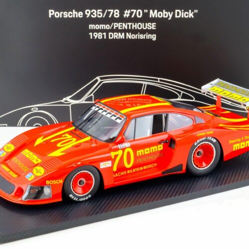 1:12 TSM Porsche 935/78 Moby Dick #70 DRM Norisring 1981 MOMO PENTHOUSE