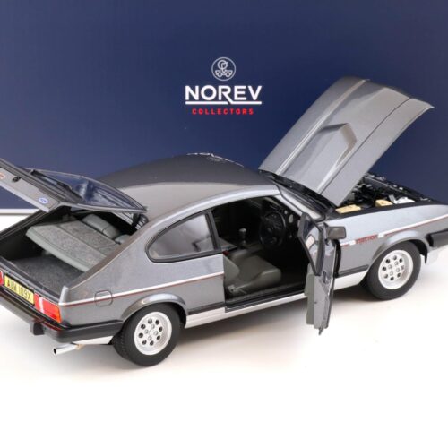 1:18 Norev Ford Capri 2.8i Injection RHD Coupe 1981 grey metallic