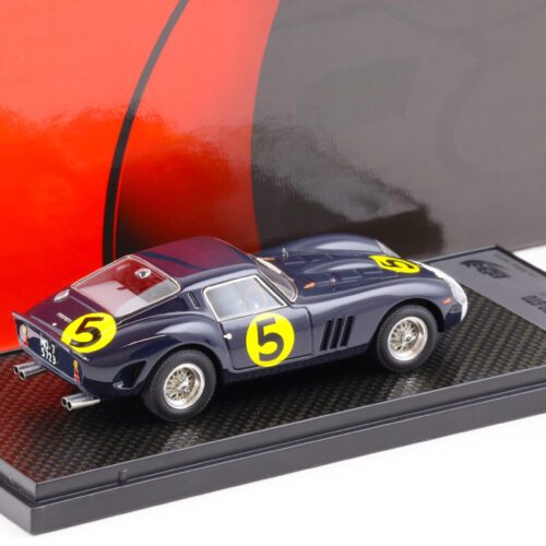 1:43 BBR Ferrari 250 GTO 1962 S/N 3589GT Tourist Trophy #5 - Limited 130 pcs.