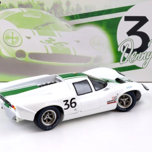 1:18 GMP Lola T70C Denny Hulme #36 white/ green stripe G1801512