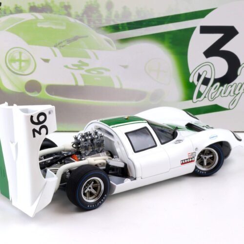 1:18 GMP Lola T70C Denny Hulme #36 white/ green stripe G1801512