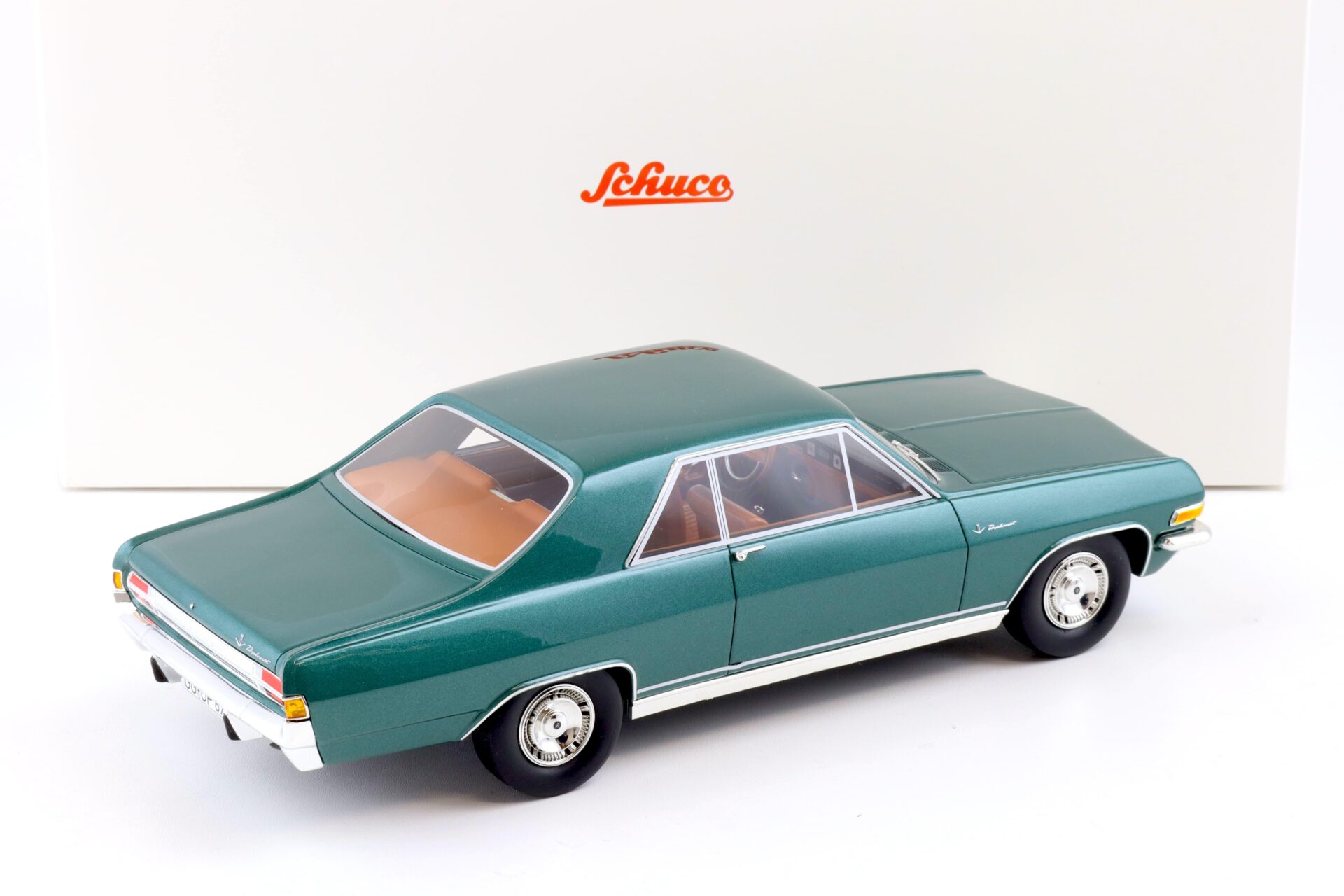 1:18 Schuco PRO.R18 Opel Diplomat A Coupe green metallic 450022400