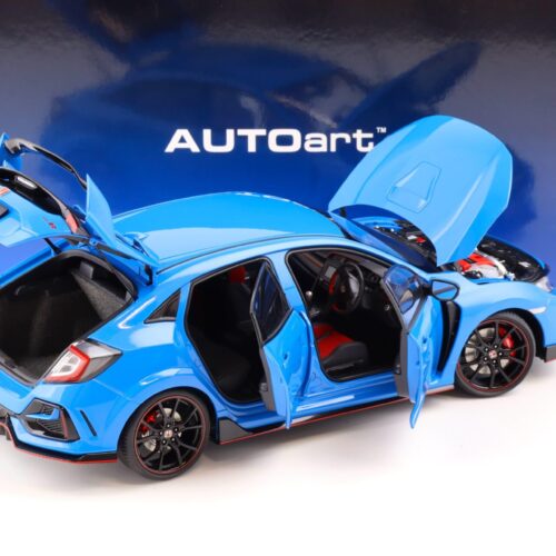 1:18 AUTOart Honda Civic Type R (FK8) 2021 Racing blue pearl 73224