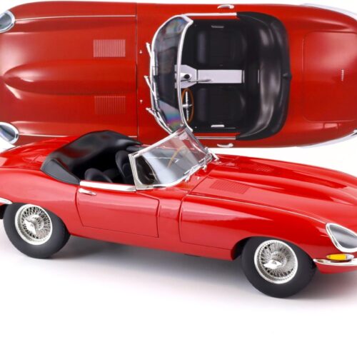 1:12 Norev Jaguar E-Type Roadster 1962 red 122720