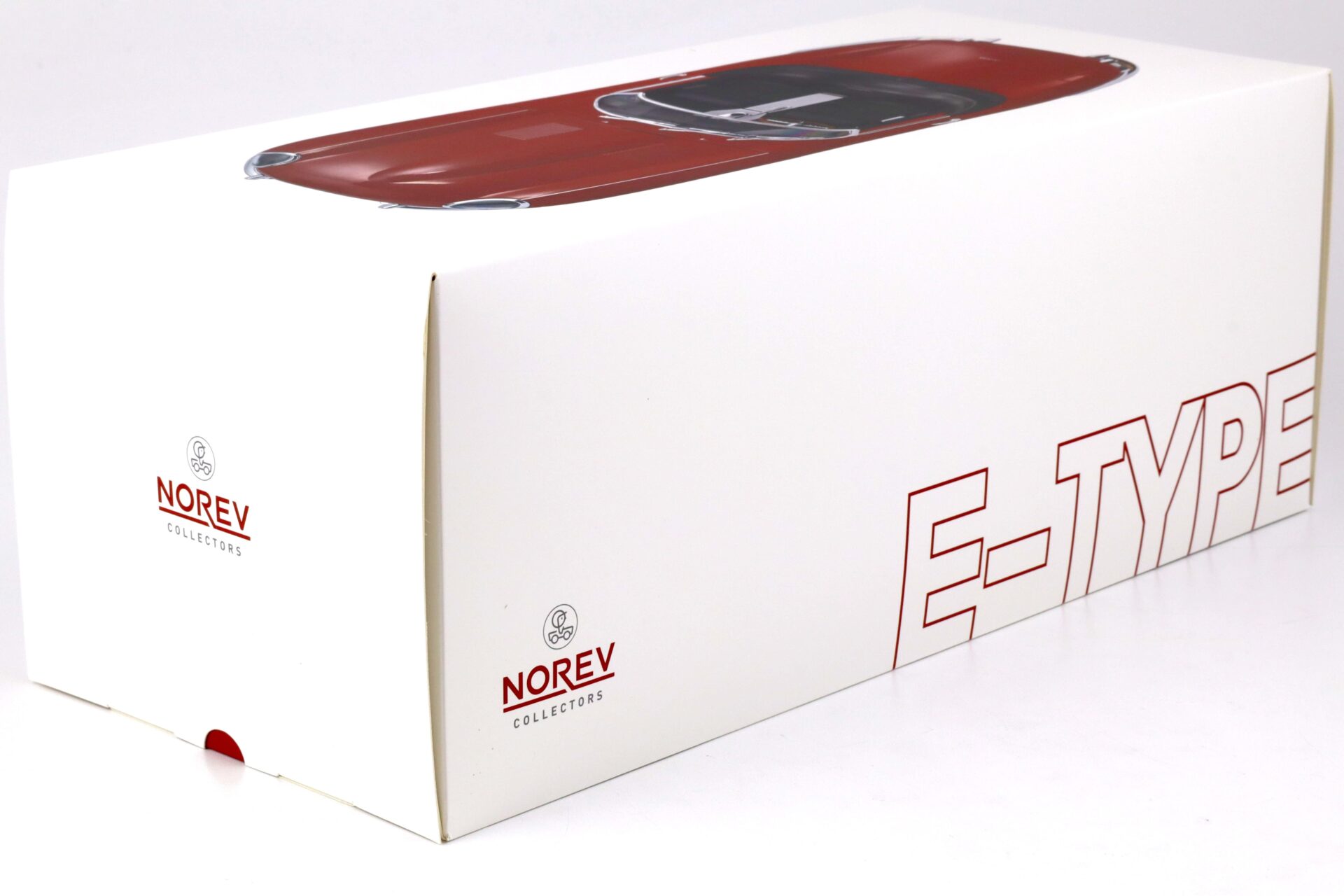 1:12 Norev Jaguar E-Type Roadster 1962 red 122720