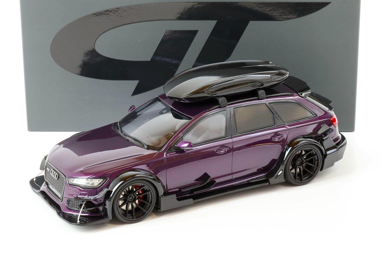 1:18 GT Spirit GT864 Audi RS6 Avant (C7) Body Kit with roof box purple
