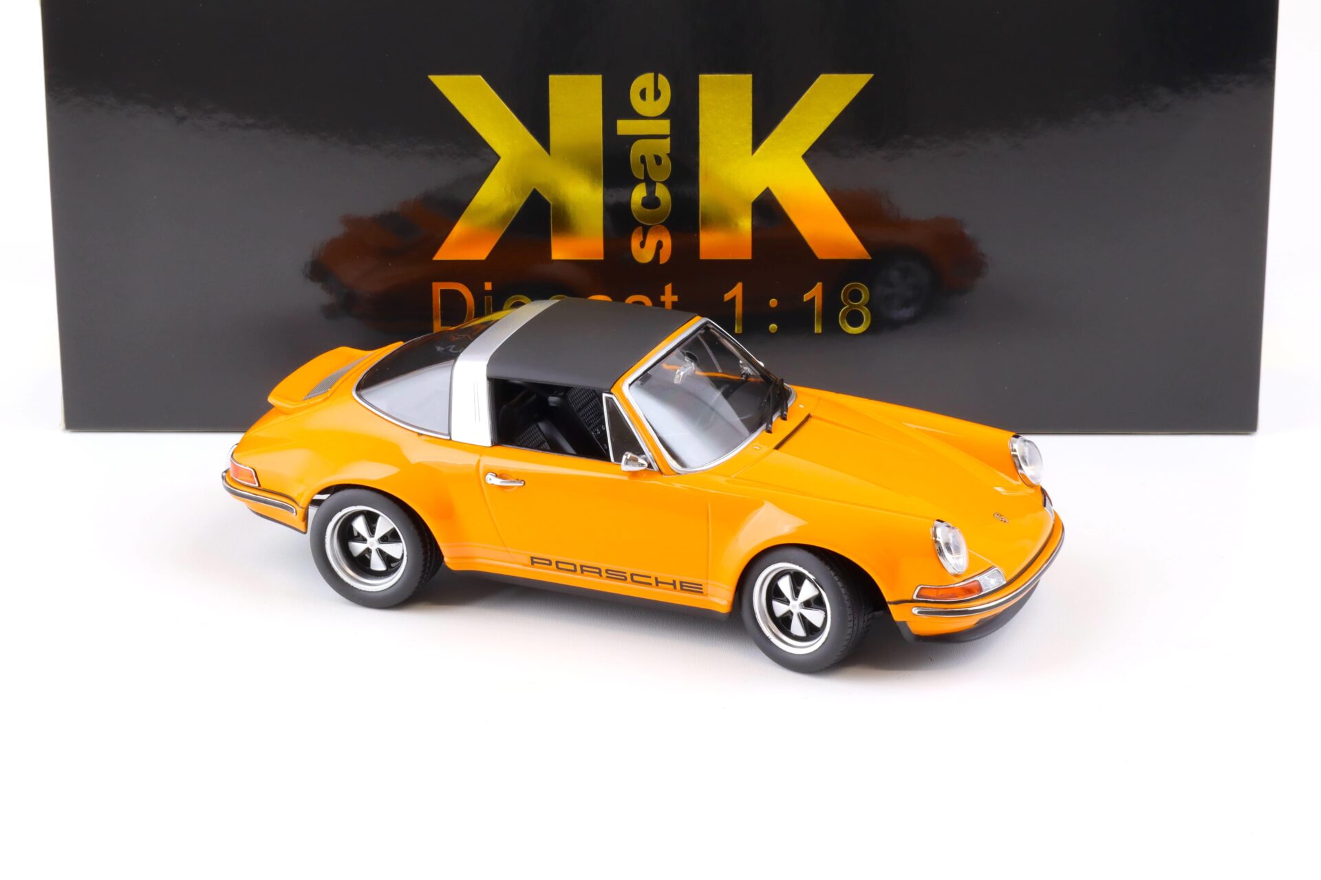 1:18 KK-Scale Singer Porsche 911 Targa orange KKDC180472