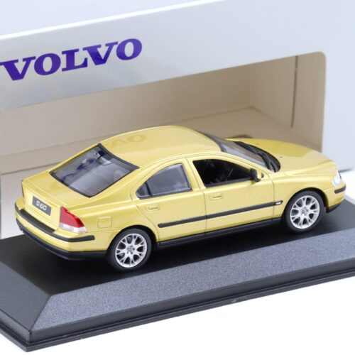1:43 Minichamps Volvo S60 Limousine 2000 gold metallic DEALER VERSION