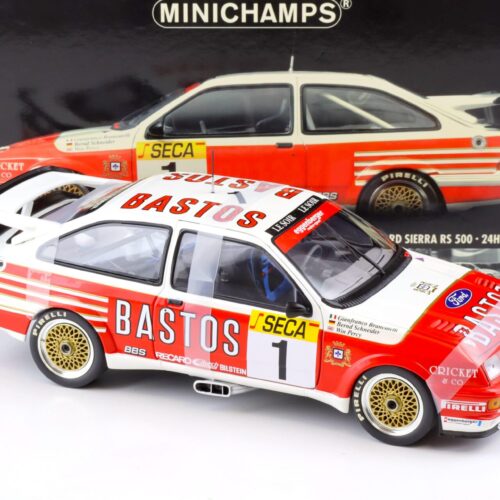 1:18 Minichamps Ford Sierra RS 500 24h SPA 1989 Winner Brancatelli/ Percy Bastos #1