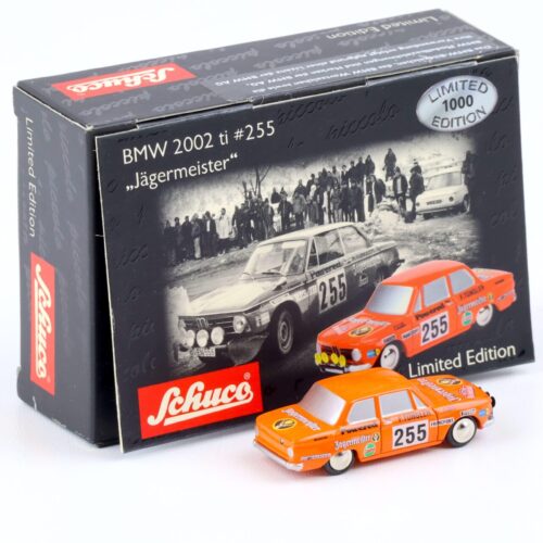 Schuco Piccolo BMW 2002 ti Jägermeister #255 Stiller/ Wagener orange