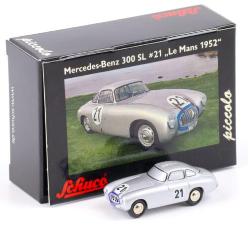 Schuco Piccolo Mercedes 300 SL silver #21 Le Mans 1952